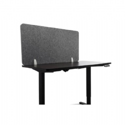 Acoustic desk screens